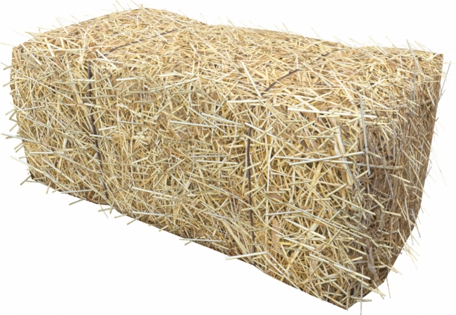 Сено в тюке