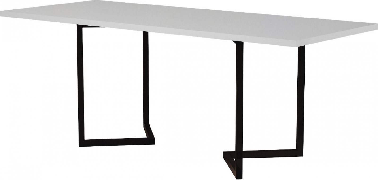 Банкетный стол Motus 200x80 см белого цвета в аренду