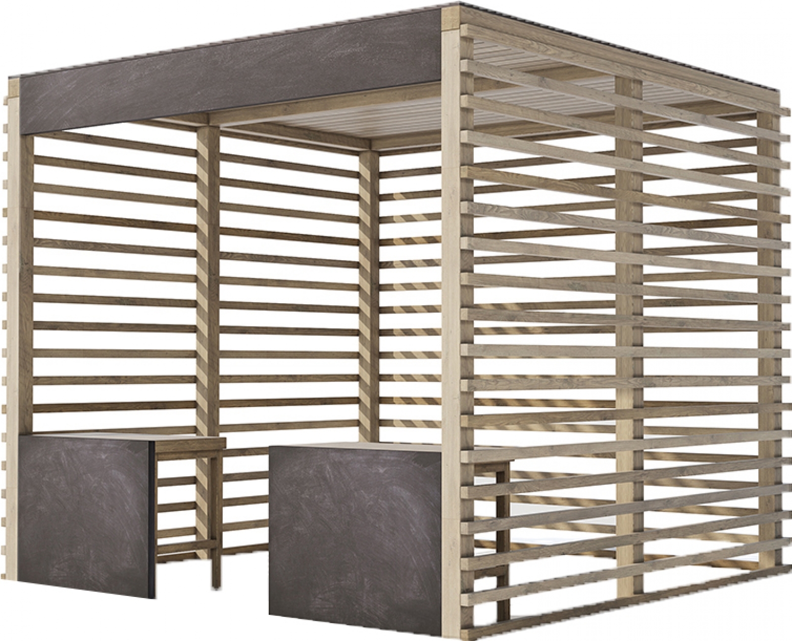 Киоск Bower 3x3 м в аренду