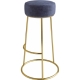 Барный табурет Morbido синего цвета