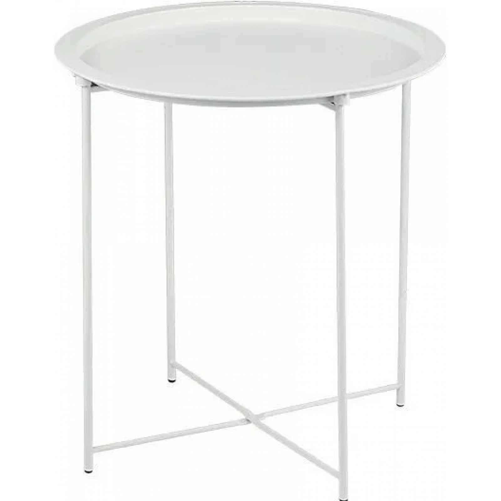 Журнальный стол Gladom белого цвета в аренду