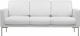 Трехместный диван Oslo белого цвета
