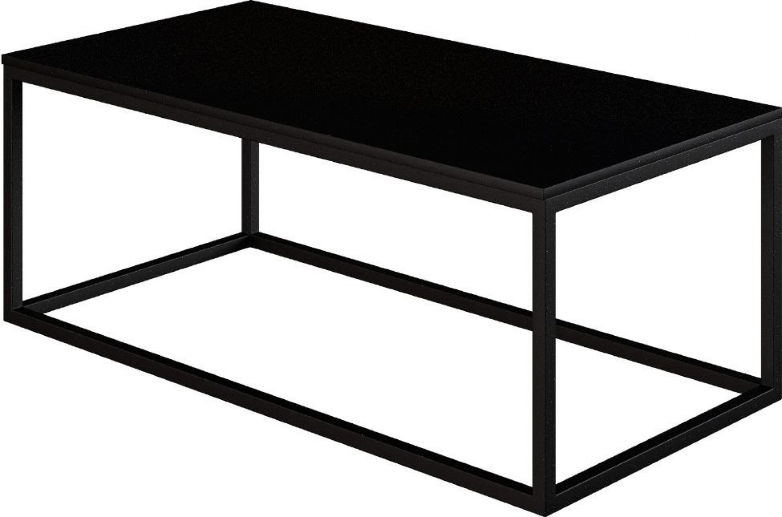Журнальный стол Cubix Black XL черного цвета в аренду